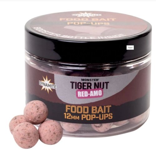 Dynamite Baits Monster Tiger Nut Red-Amo Pop-Ups 12mm