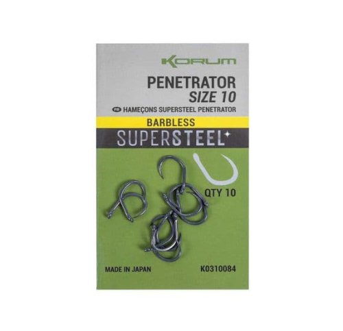 KORUM SUPERSTEEL PENETRATOR HOOKS