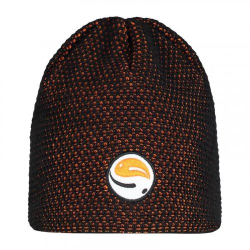 Guru Skull Cap Black & Orange