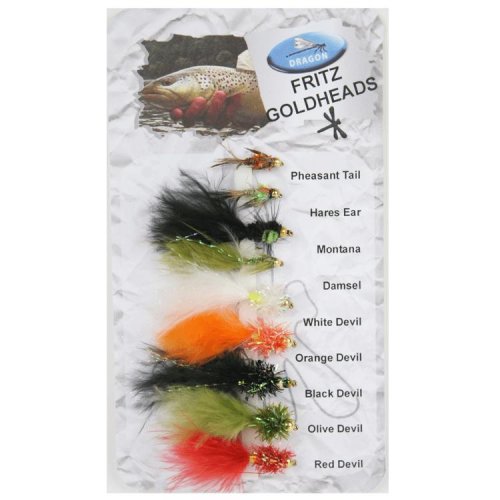 Dragon Tackle Fritz Goldhead Fly Selection