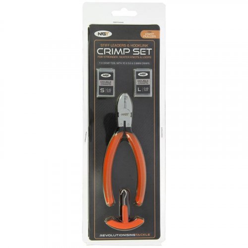 NGT Crimp Tool - Includes Crimp Tool and 10pcs of 0.06 and 0.08 Crimps