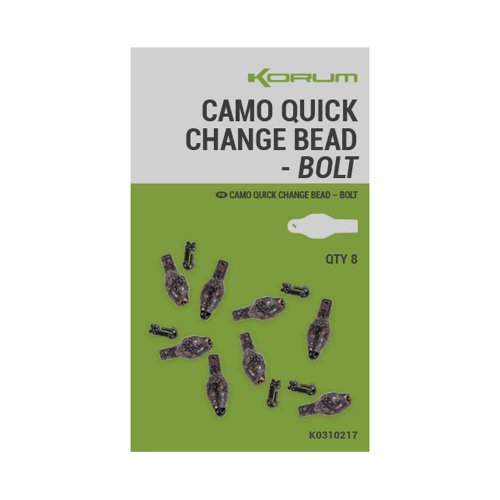 Korum Camo Quick Change Bead - Bolt