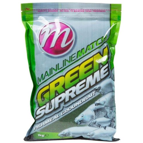 Mainline Match Green Supreme Fishmeal Groundbait