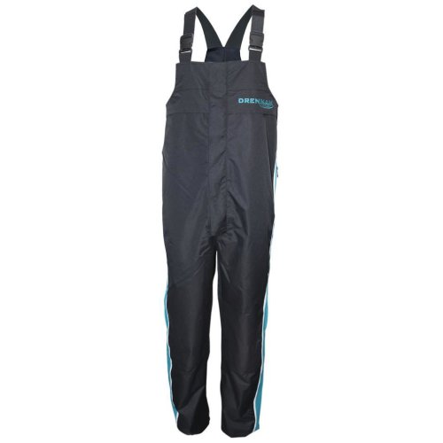 DRENNAN 25K WATERPROOF SALOPETTES AQUA/BLACK XL