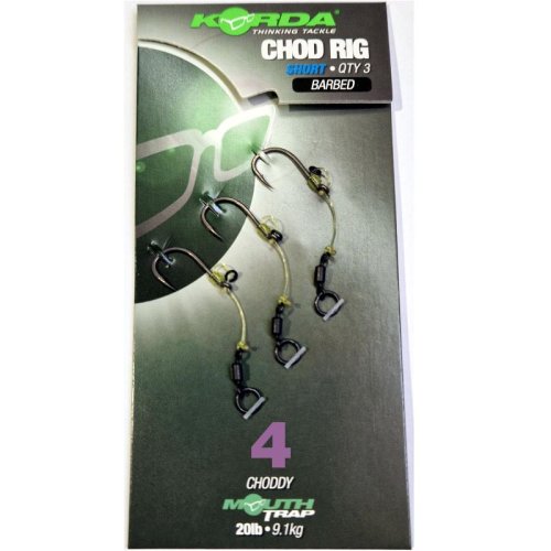 KORDA Ready Tied Chod Rigs