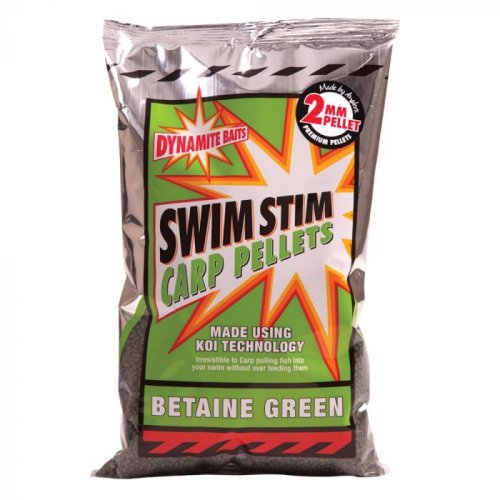 DYNAMITE BAITS SWIM STIM BETAINE GREEN PELLETS