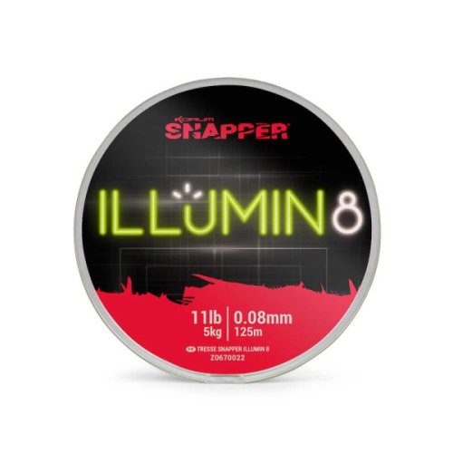 KORUM SNAPPER ILLUMIN 8 BRAID