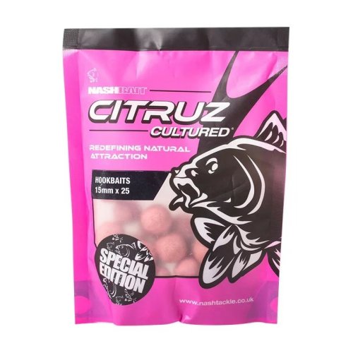 NASH CITRUZ CULTURED POP-UPS and Bottom Baits 15MM