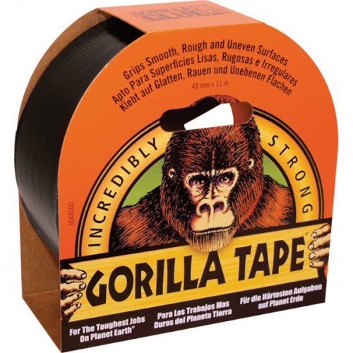 Gorilla Black Tape 11m x 48mm